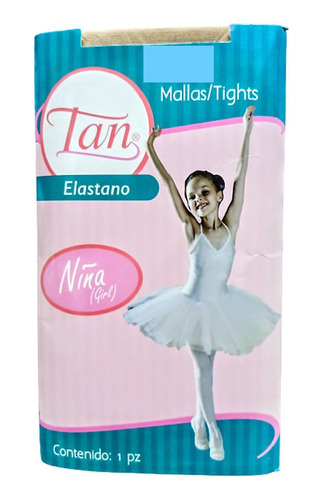 Pack De 3 Malla De Ballet Para Niña De Lycra