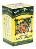 Comprar Yerba Mate Orgánica, Limón Y Jengibre De Tea The Mate Factor