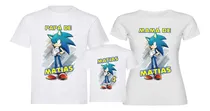 Comprar Camisetas Personalizadas Para Familia 3 Camisetas Sonic Cum 