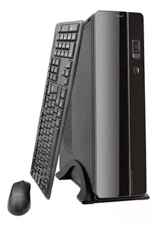 GABINETE KIT SLIM PERFORMANCE TECLADO MOUSE Y FUENTE 600W !