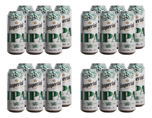 Cerveza Imperial Ipa 473 Ml Pack X24 Zetta Bebidas