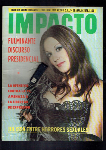 Revista Impacto Julissa Año 1976 