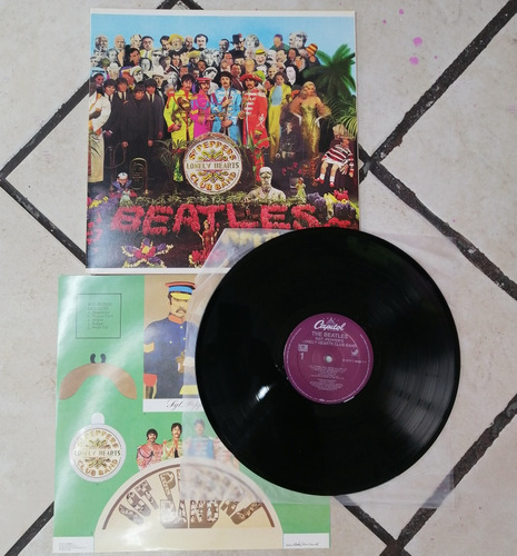 Lp The Beatles Sgt Peppers Lonely Hearts Club Band Usa 95