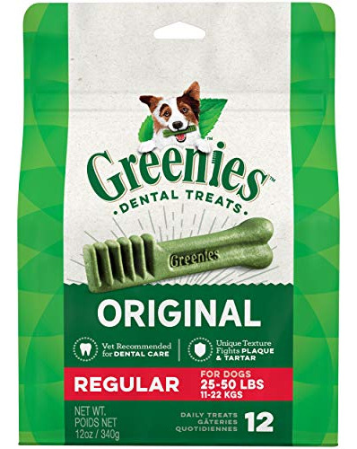 Cuidado Dental Para Perros Chews Greenies Original Regular 3