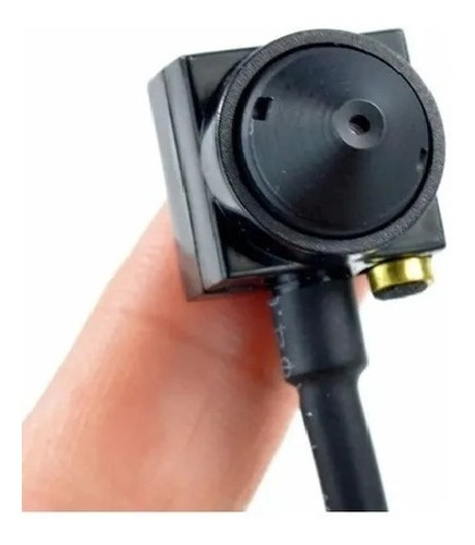 Mini Câmera Pinhole Para Cftv Com Áudio 2000 Linhas Espia