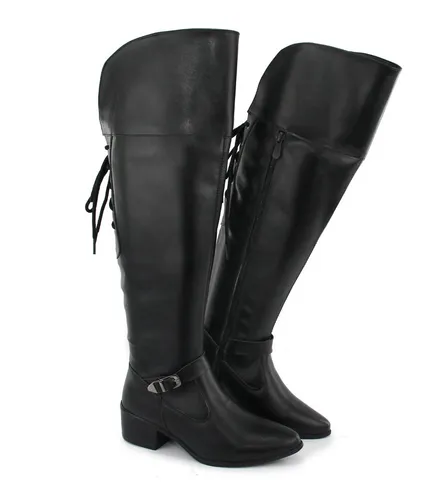 Bota perna hot sale grossa