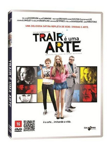 Trair É Uma Arte - Dvd - Gillian Anderson - Alan Cumming