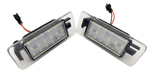 Lámpara Led De 12 V Y 3 W Para Matrícula, Canbus, Sin Error