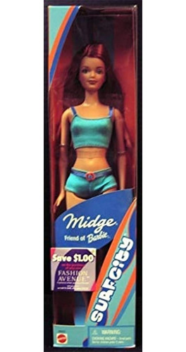 Muñecas Barbie Surf City Midge Amigo De 2000