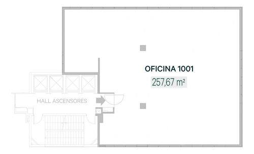 Arriendo Oficina Habilitada De 255,36 M2, Metro Pedro De Val