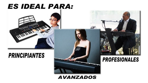 Teclado Musical 54 Teclas Funcion De Grabacion Fabuloso Wow