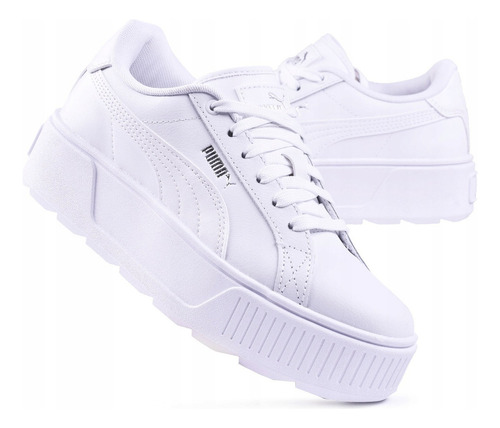 Tenis Puma Karmen L Blanco Mujer 384615-01