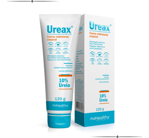  Loção Hidratante Ureax Ureia 10% Healthy 120g