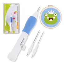 Comprar Kit Aguja Mágica Para Bordado Costura 3 Agujas De 1.6 Y 1.3