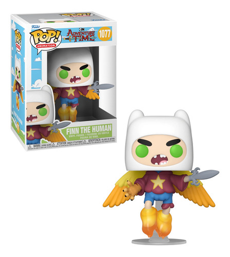Funko Pop! Animation Finn El Humano #1077 Hora De Aventura