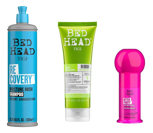 Tigi Recovery Sh 400ml + Ac 200ml Renergizer + After Party