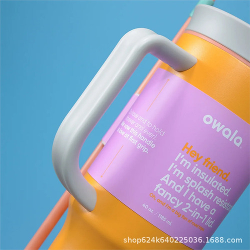 Termo De Doble Capa Owala For Coche, Ideal For