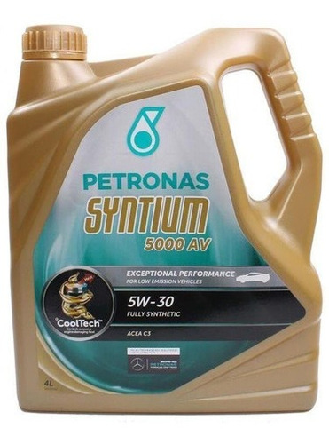 Aceite Sintetico Petronas Syntium 5000 Av 5w30 X 4 Litros