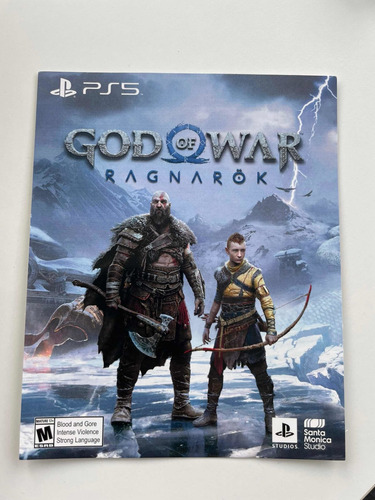 God Of War Ragnarok Ps5 Tarjeta Con Código Digital Download