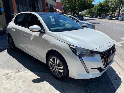 Peugeot 208 2021 1.6l Allure Tiptronic Blanco Cassano Automo