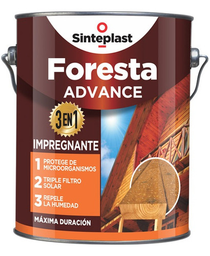 Protector E Impregnante 3en1 Madera Interior Exterior 3,6l