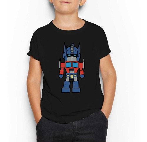 Optimus Prime Transformers Niño Playera