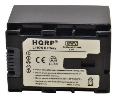 Hqrp Battery For Jvc Bn-vg138u Bn-vg138 Bn-vg121e Bn-vg1 Ccl