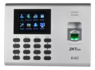 Marcador Digital De Asistencia Reloj Biometrico K30 K40 K50