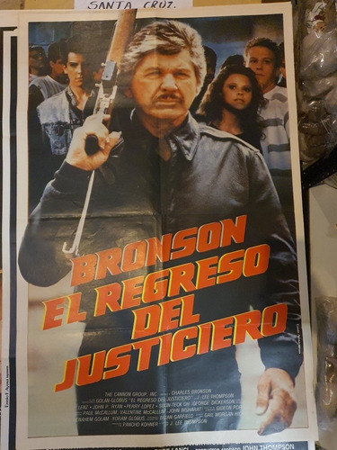 Afiche De Cine Original-2222-bronson-el Regreso Del...