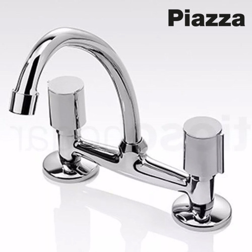 Griferia Cocina Mesada Piazza Domani Canilla Cromada M Promo