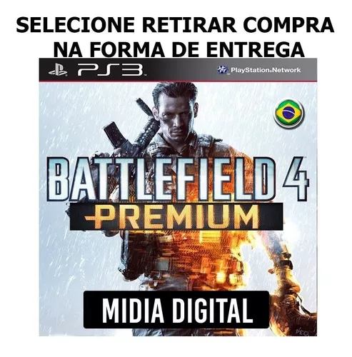 Battlefield 4 Ps3 - Jogo Digital