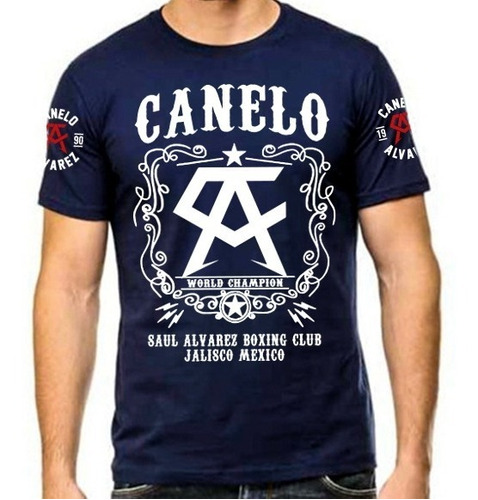  Super Playera Fan Made Boxeo Canel0 Alvarez Exclusiva