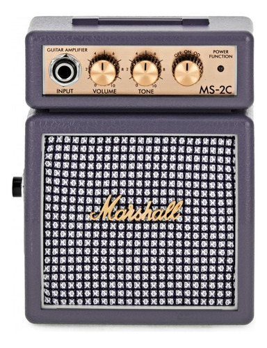 Mini Amplificador De Guitarra Marshall Ms-2c + Garantía