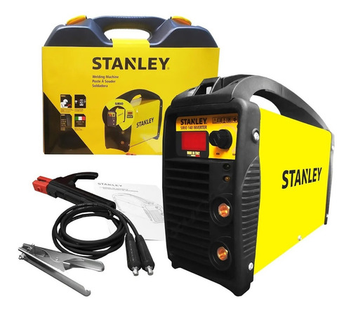 Soldadora Inverter Stanley 130amp Sirio140 +maletín Italiana