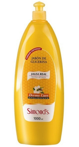 Simonds Jabon Liquido Dermo Jalea Real 1000ml