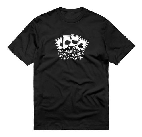 Playera Cartas De Poker 