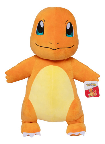 Peluche Pokémon Charmander 61 Cm Naranja Oscuro