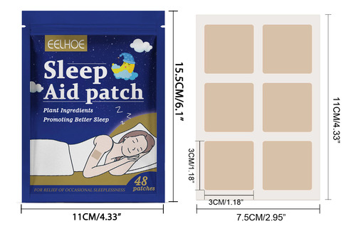 Adesivos Para Dormir Sleep Aid Patch Com Produtos Naturais Natural