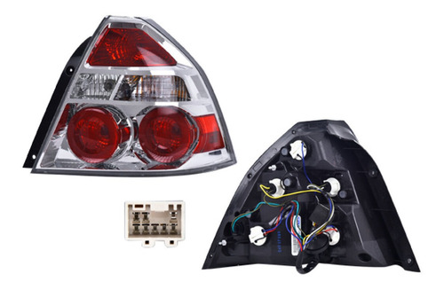 1/calavera Der O Izq Depo Aveo Chevrolet 2008-2011