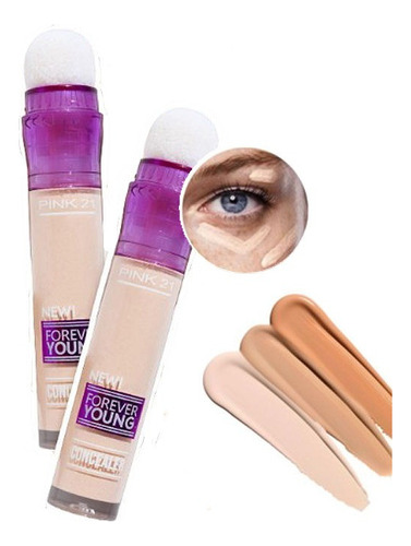 Corrector Ojeras Con Esponja Pink21 Forever Young Concealer Tono Tono 05