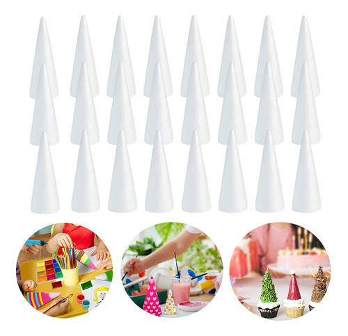 30 Conos De Espuma Para Manualidades, Proyectos De 150mm