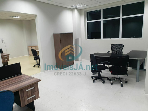 Imagem 8 de 17 de Locação Sala Comercial Office Alpha Omega - 103m² - Garagem Para 02 Carros - 1367