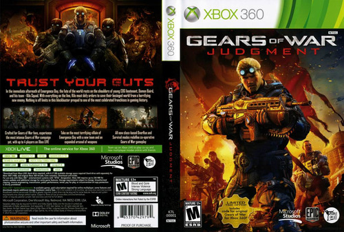 Juego Gears Of War Judgment Xbox 360 Nuevo En Español