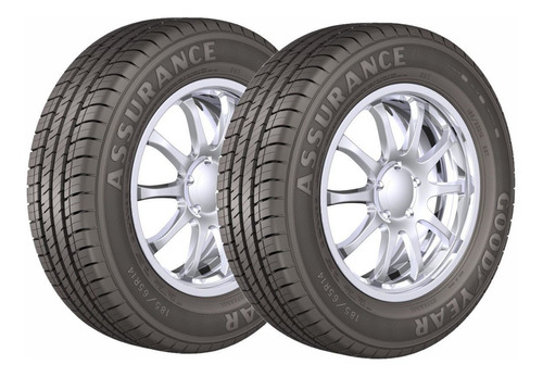 Imagen 1 de 8 de Juego De 2 Cubiertas Goodyear 165/70 R13 79t Assurance