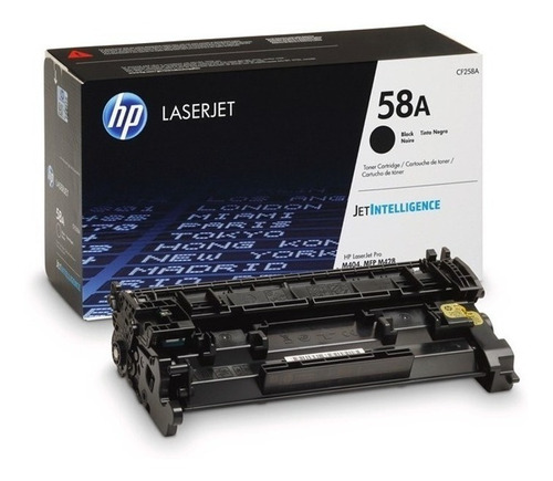 Toner Hp 58a Cf258a Pro M404 Recarga 100% Garantizada 