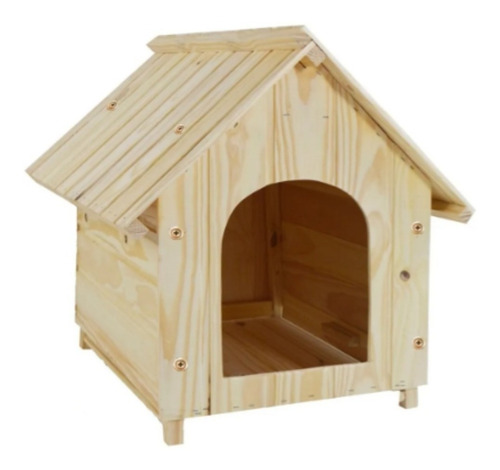Casa De Cachorro Madeira Pinus Pet Número 6 Mais Dog