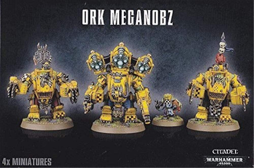 Game Workshop Warhammer Ork Meganobz Figura Accion