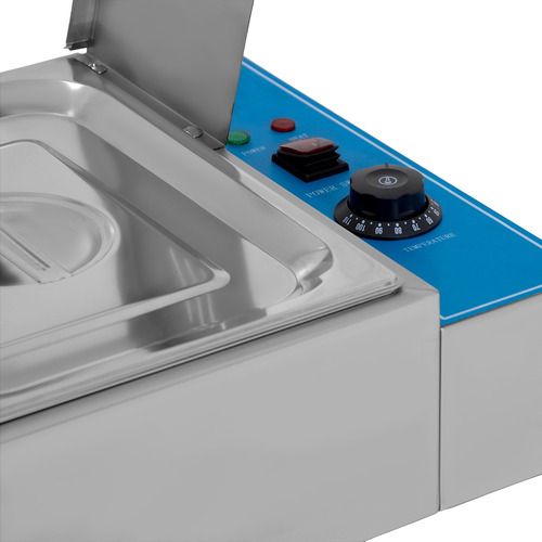 Bufetera Baño Maria Chafer Electrico 6 Insertos Acero Inox