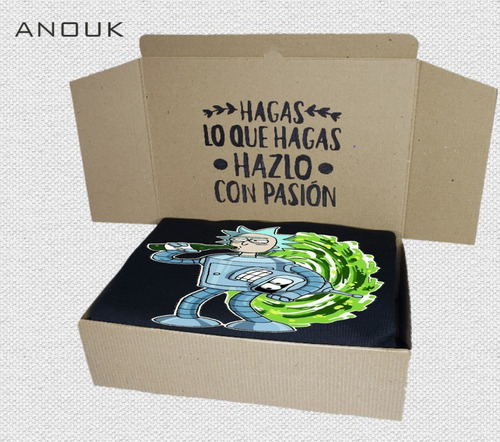 Imagen 2 de 10 de Buzo Hoodie Personalizado Unisex Rick And Morty Estampado