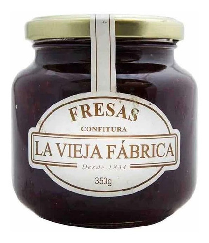 Mermelada Artesanal Vieja Fabrica Fresa Frutilla 350g España